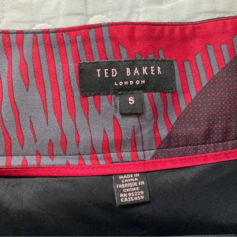 Ted Baker Early 2000s Wool Pleated Skirt ✨ - Picture 6 of 7